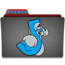folder icon diddl leter J